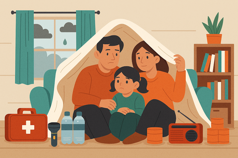 Emergency Preparedness with Kids: Shelter in Place